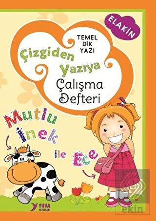 Çizgiden Yazıya Çalışma Defteri-Dik Temel Harflerl