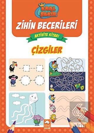 Çizgiler - Kral Şakir Zihin Becerileri Aktivite Ki
