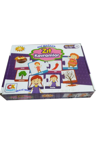 CK Games Eğitici - Öğretici Set 40 Parça Zıt Kavra
