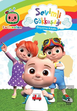 Cocomelon Sevimli Gökkuşağı Boyama Kitabı