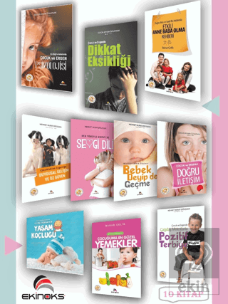 Çocuğumu Büyütüyorum (10 Kitap Takım) - Adım Adım
