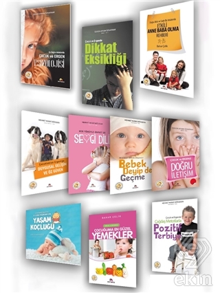 Çocuğumu Büyütüyorum (10 Kitap Takım) - Adım Adım
