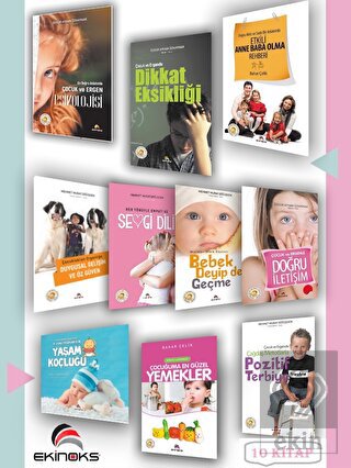 Çocuğumu Büyütüyorum (10 Kitap Takım) - Adım Adım