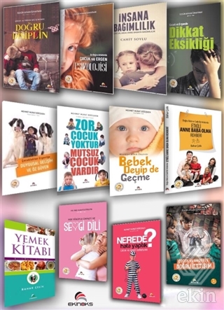 Çocuk ve Ergenle En Doğru Yaşam Seti (12 Kitap)