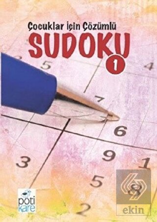 Çocuklar İçin Çözümlü Sudoku 1