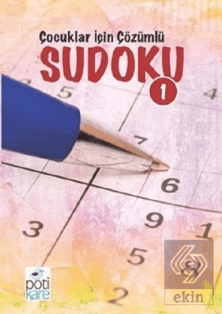 Çocuklar İçin Çözümlü Sudoku 1