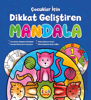 Çocuklar İçin Dikkat Geliştiren Mandala