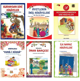 Çocuklar İçin Dini Hikayeler Seti (6 Kitap)