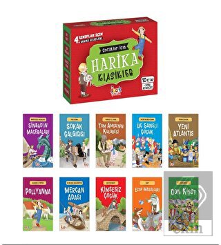 Çocuklar için Harika Klasikler (10 Kitap + Soru Ki