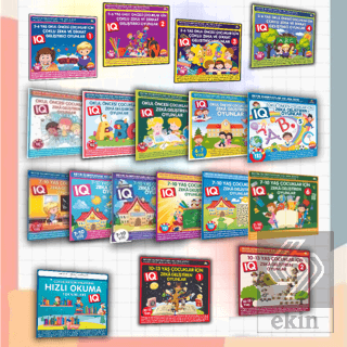 Çocuklar İçin IQ Geliştiren Zeka Oyunları (18 Kita