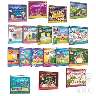 Çocuklar İçin IQ Geliştiren Zeka Oyunları (18 Kita