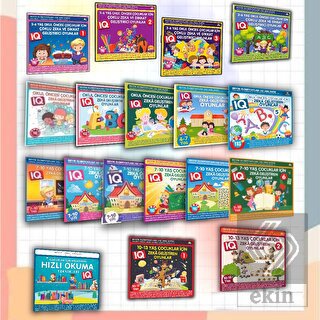 Çocuklar İçin IQ Geliştiren Zeka Oyunları (18 Kita