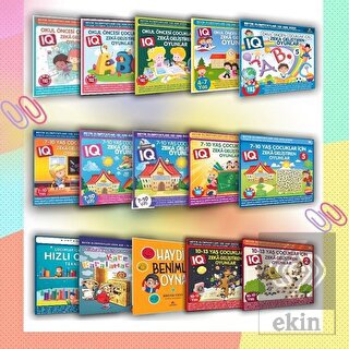 Çocuklar İçin IQ Geliştirici Zeka Oyunları Seti (1