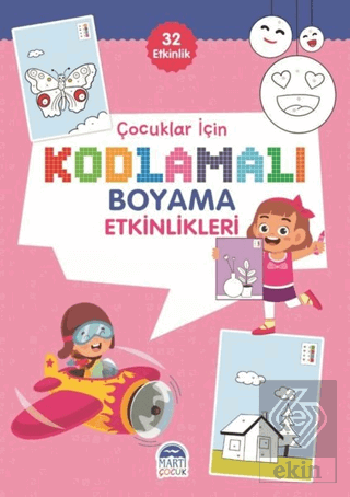 Çocuklar İçin Kodlamalı Boyama Etkinlikleri - Pemb