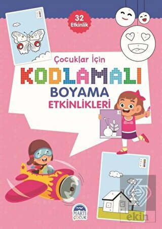 Çocuklar İçin Kodlamalı Boyama Etkinlikleri - Pemb