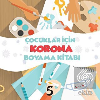 Çocuklar İçin Korona Boyama Kitabı