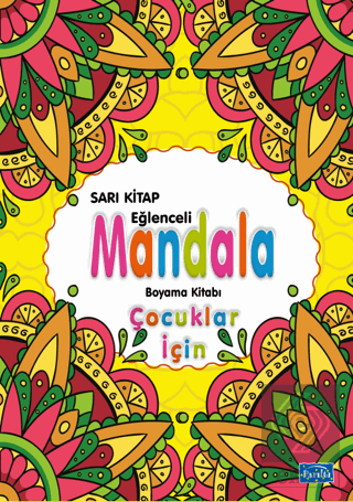Çocuklar İçin Mandala Sarı