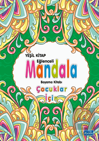Çocuklar İçin Mandala Yeşil