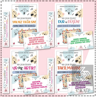 Çocuklar İçin Psikoloik Destek Serisi 4 Kitap (Set 1)