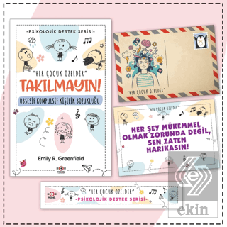 Çocuklar İçin Psikolojik Destek Serisi - Çocuklarda Obsesif Kompulsif Kişilik Bozukluğu - Kartpostal ve Ayraç
