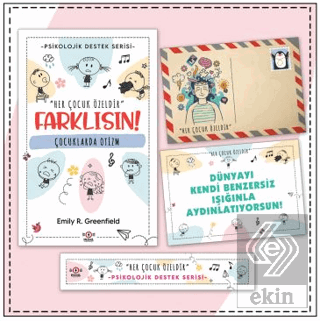 Çocuklar İçin Psikolojik Destek Serisi - Çocuklarda Otizm - Kartpostal ve Ayraç