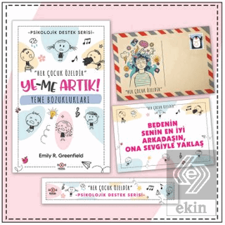 Çocuklar İçin Psikolojik Destek Serisi - Çocuklarda Yeme Bozuklukları -Kartpostal ve Ayraç