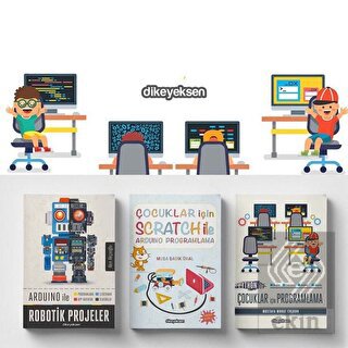 Çocuklar için Scratch ve Kodlama Eğitim Seti (3 Ki