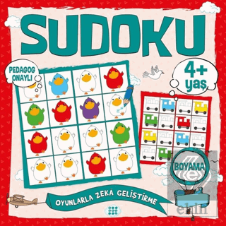 Çocuklar İçin Sudoku Boyama (4+ Yaş)