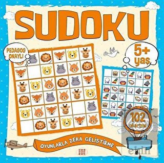 Çocuklar İçin Sudoku Çıkartmalı (5+ Yaş)