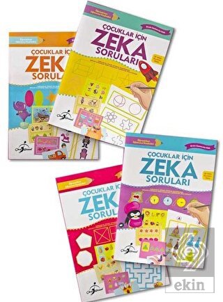 Çocuklar İçin Zeka Soruları (4 Kitap Takım)