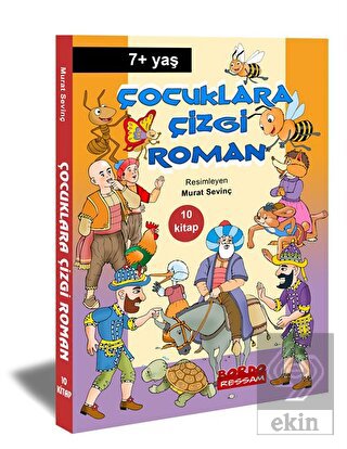 Çocuklara Çizgi Roman - Renkli Resimli 10 Kitap se