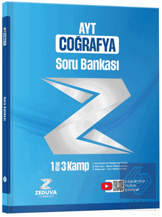 Coğrafyanın Kodları AYT Coğrafya 1 Kitap 3 Kamp Soru Bankası