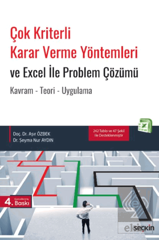 Çok Kriterli Karar Verme Yöntemleri ve Excel ile Problem Çözümü