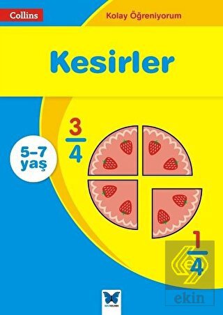 Collins Kolay Öğreniyorum - Kesirler (5-7 Yaş)