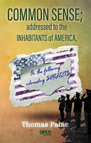 Common Sense Addressed To The Inhabitants Of Ameri