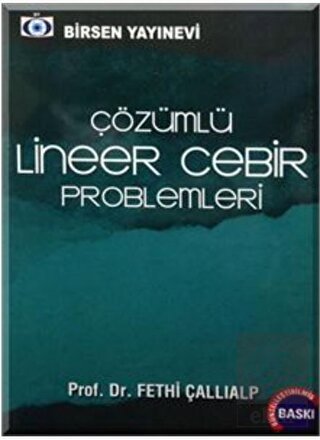 Çözümlü Lineer Cebir Problemleri