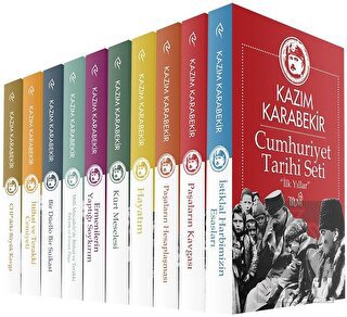 Cumhuriyet Tarihi Seti - İlk Yıllar (10 Kitap Lüx