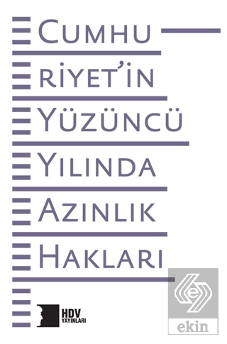 Cumhuriyet'in Yüzüncü Yılında Azınlık Hakları