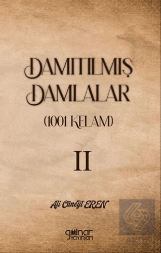 Damıtılmış Damlalar (1001 Kelam) II