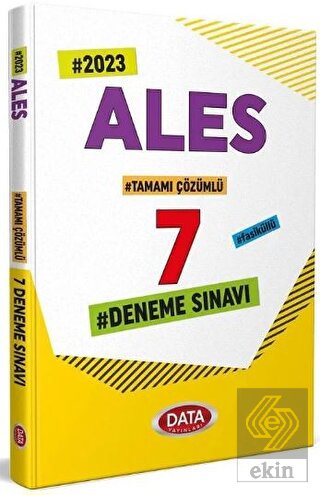 Data 2023 ALES 7 Deneme Çözümlü Data Yayınları