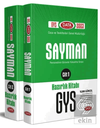 Data Yayınları 2023 Ceza ve Tevkifevleri Sayman GY