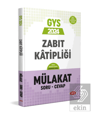 Data Yayınları 2023 Zabıt Katipliği Mülakat Sınavı