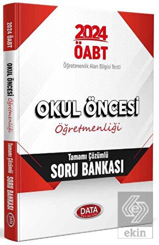 Data Yayınları ÖABT 2023 Okul Öncesi Öğretmenliği