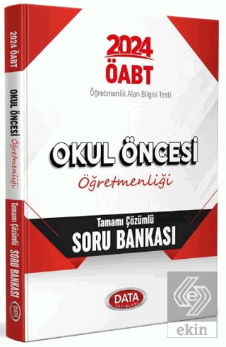 Data Yayınları ÖABT 2023 Okul Öncesi Öğretmenliği