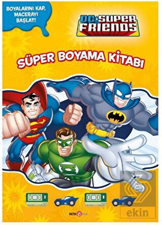 DC Super Friends - Süper Boyama Kitabı