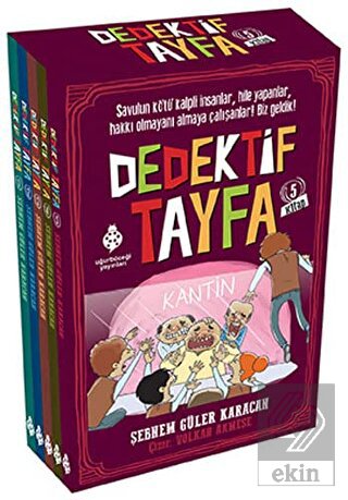 Dedektif Tayfa Seti (5 Kitap Takım)