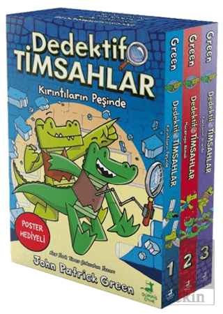 Dedektif Timsahlar 3 Kitaplık Kutulu Set (1-2-3)