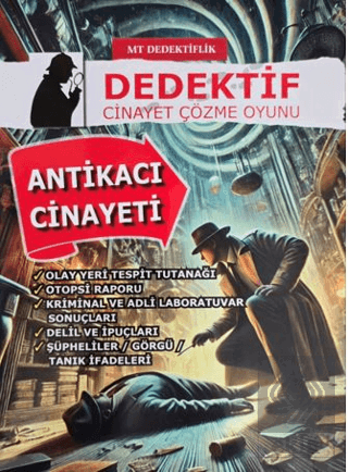 Dedektiflik Cinayet Çözme Oyunu Antikacı Cinayeti
