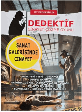 Dedektiflik Cinayet Çözme Oyunu - Sanat Galerisinde Cinayet