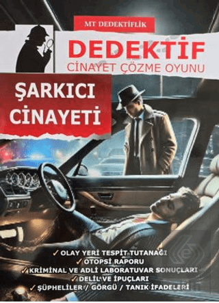 Dedektiflik Cinayet Çözme Oyunu - Şarkıcı Cinayeti